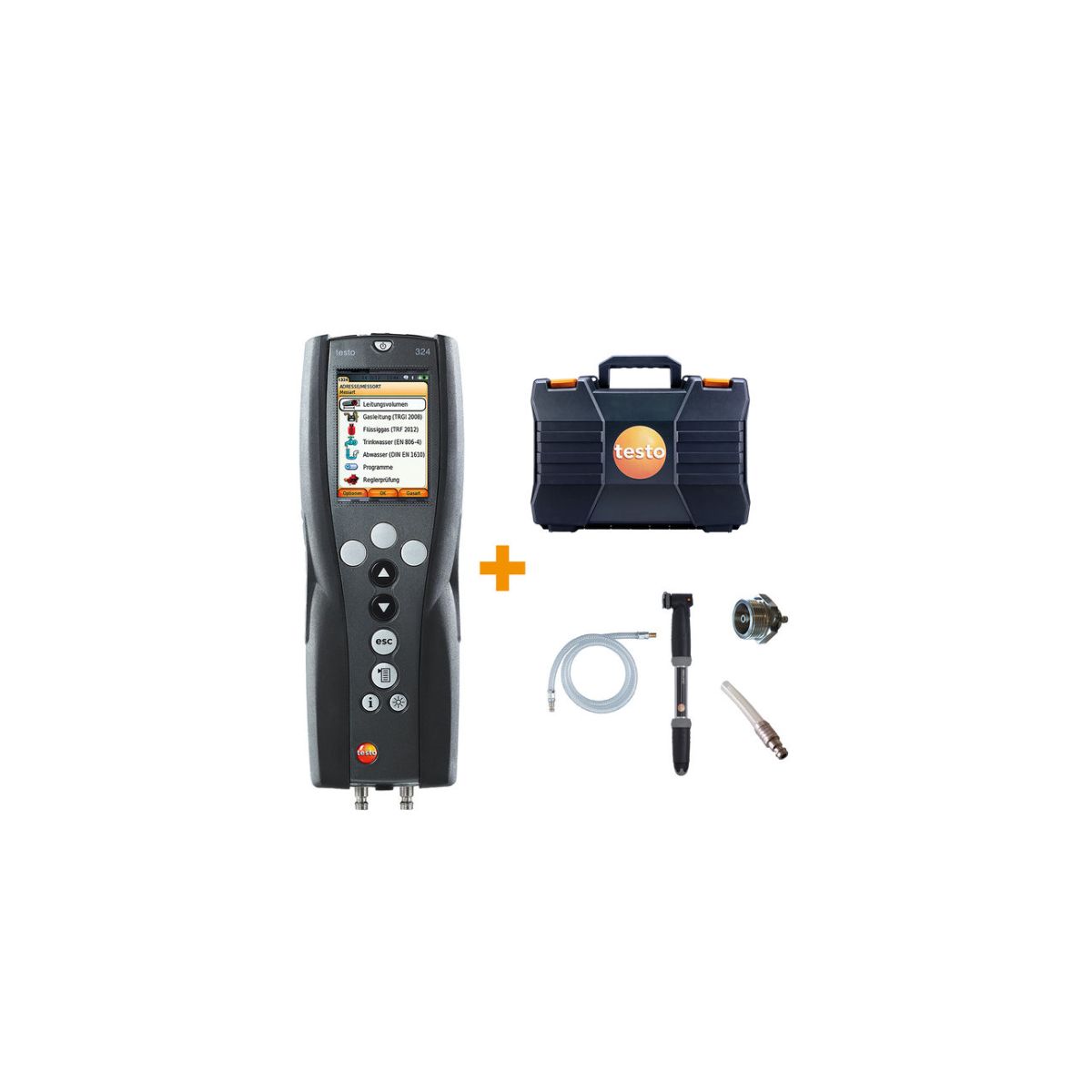 testo 324 Basis-Set - Druck– und Leckmengenmessgerät