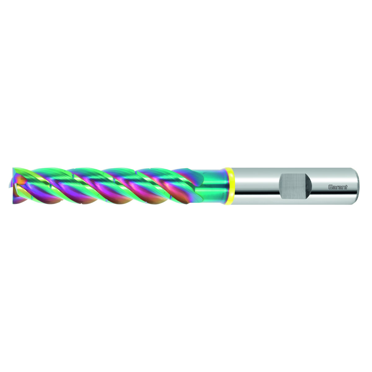 GARANT Master Alu VHM-Fräser mit mehr Spanteilern TPC, DLC, ⌀ h6 D C : 5mm