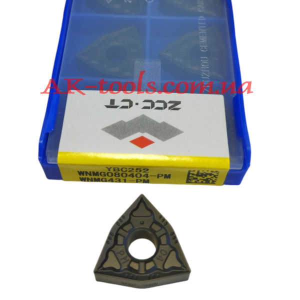 80° WNMG · WNMG080404-PM YBC252 Zcc Original