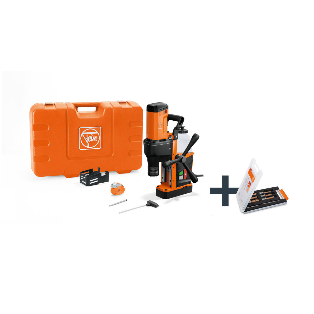 Endurance-Magnet-Kernbohrmaschine bis 36 mm, KBE 36 QW MAGSPEED Fabrication Set