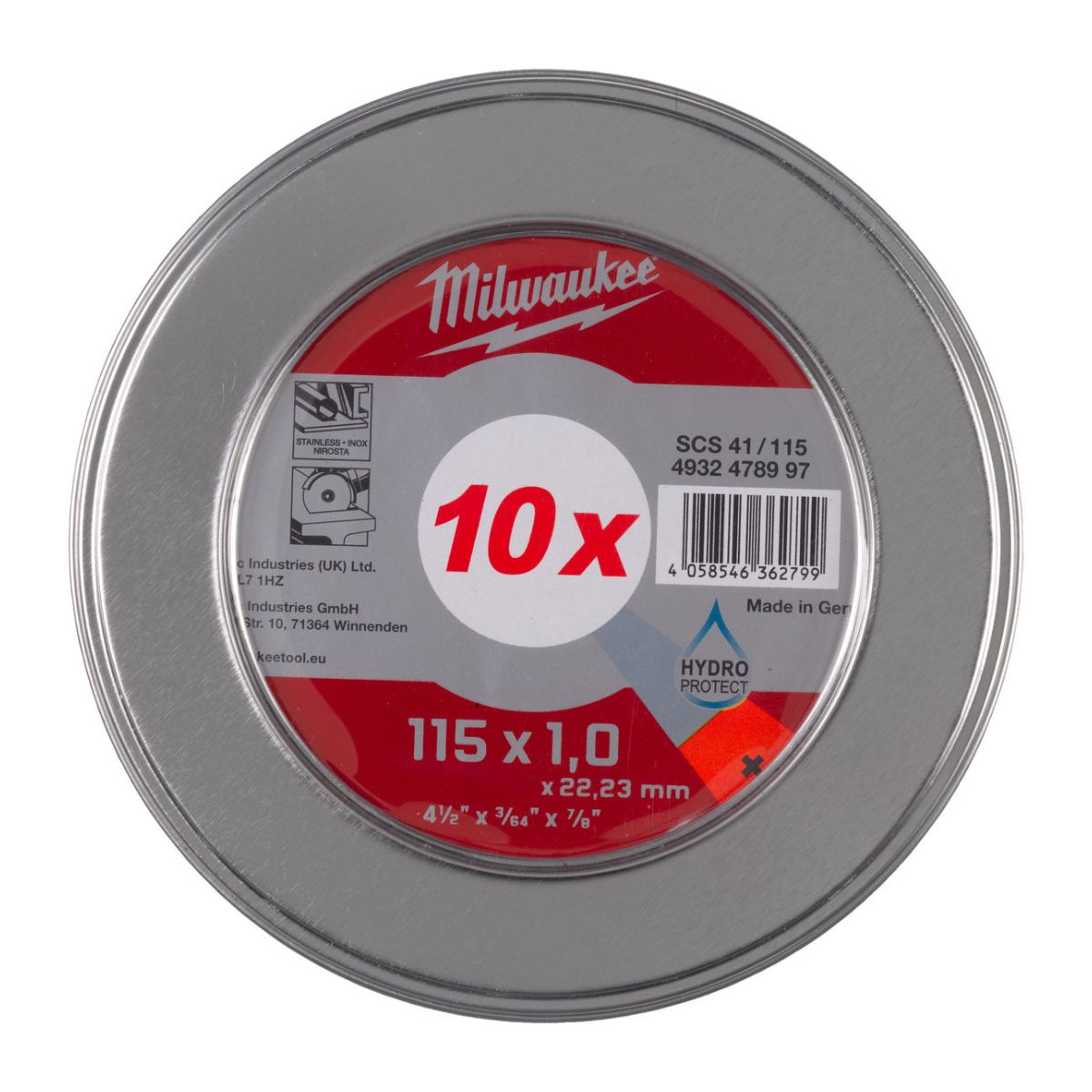 Metalltrennscheiben 115x1 mm PRO+ 10er mit Box