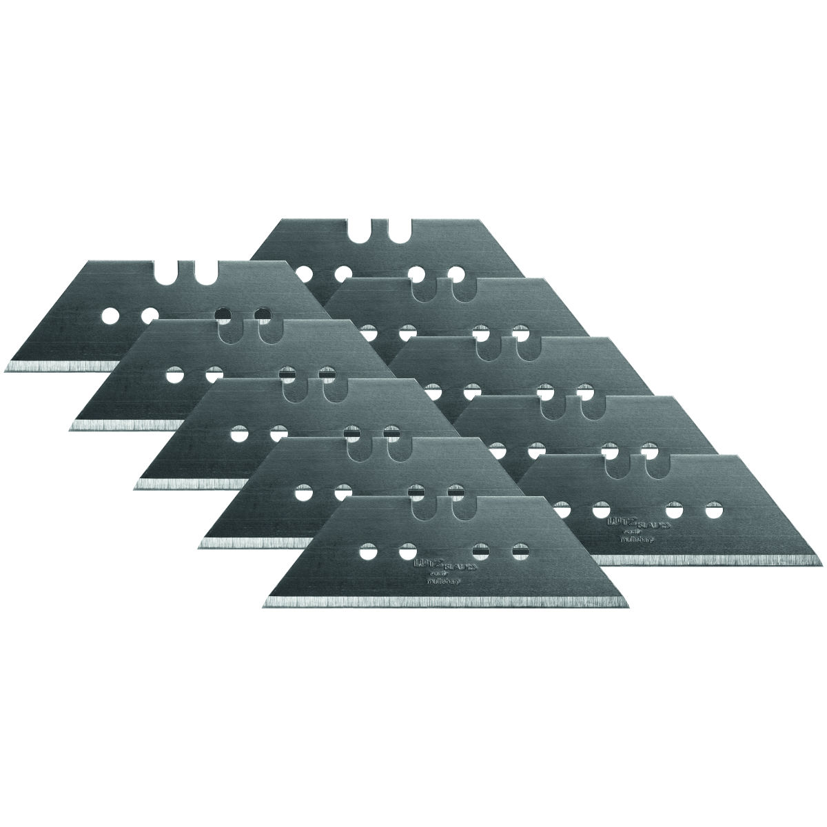 Ersatzklingen-Set 10-teilig, Trapezform „multisharp“, Anzahl: 10
