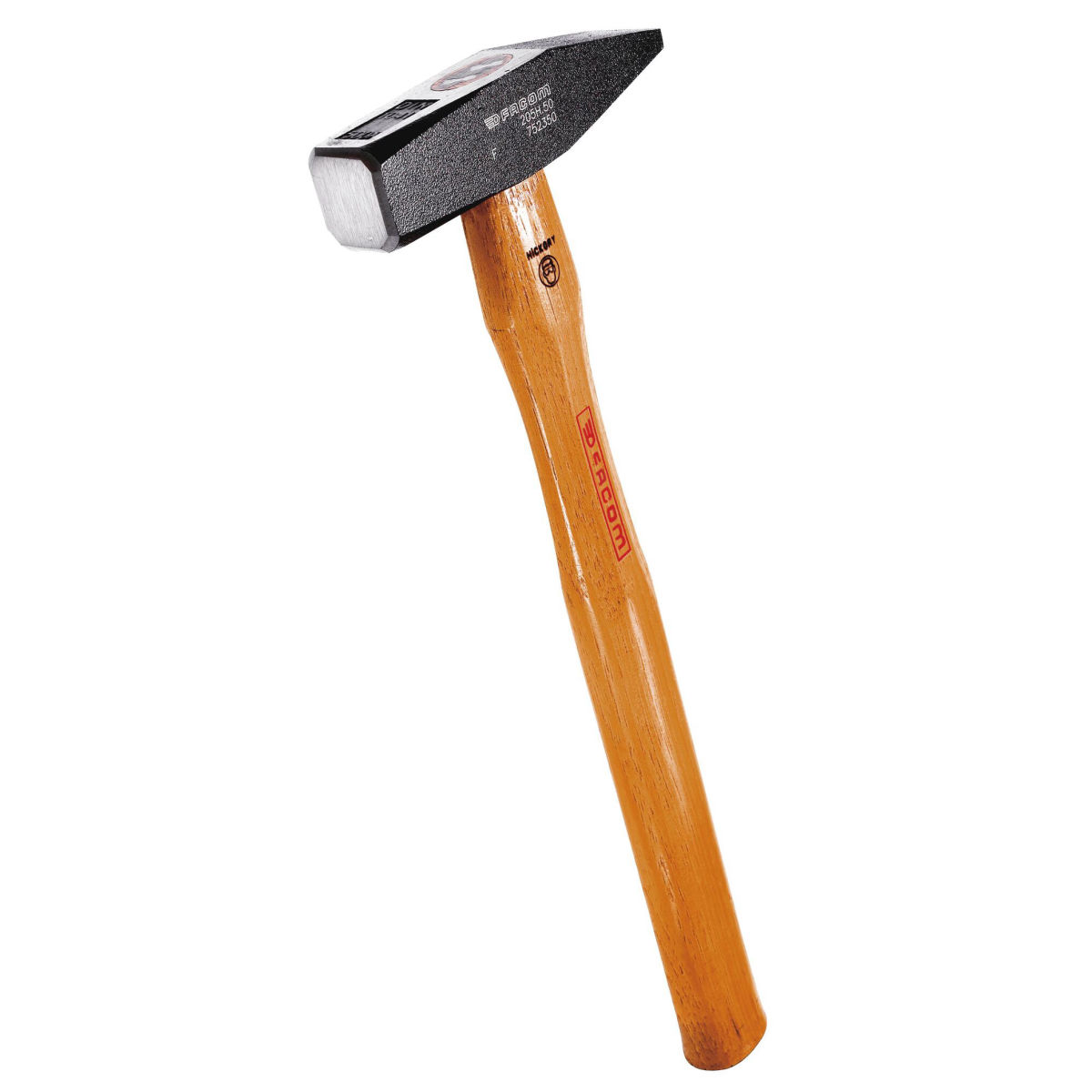 Schlosserhammer DIN Hickory-Stiel 19 mm