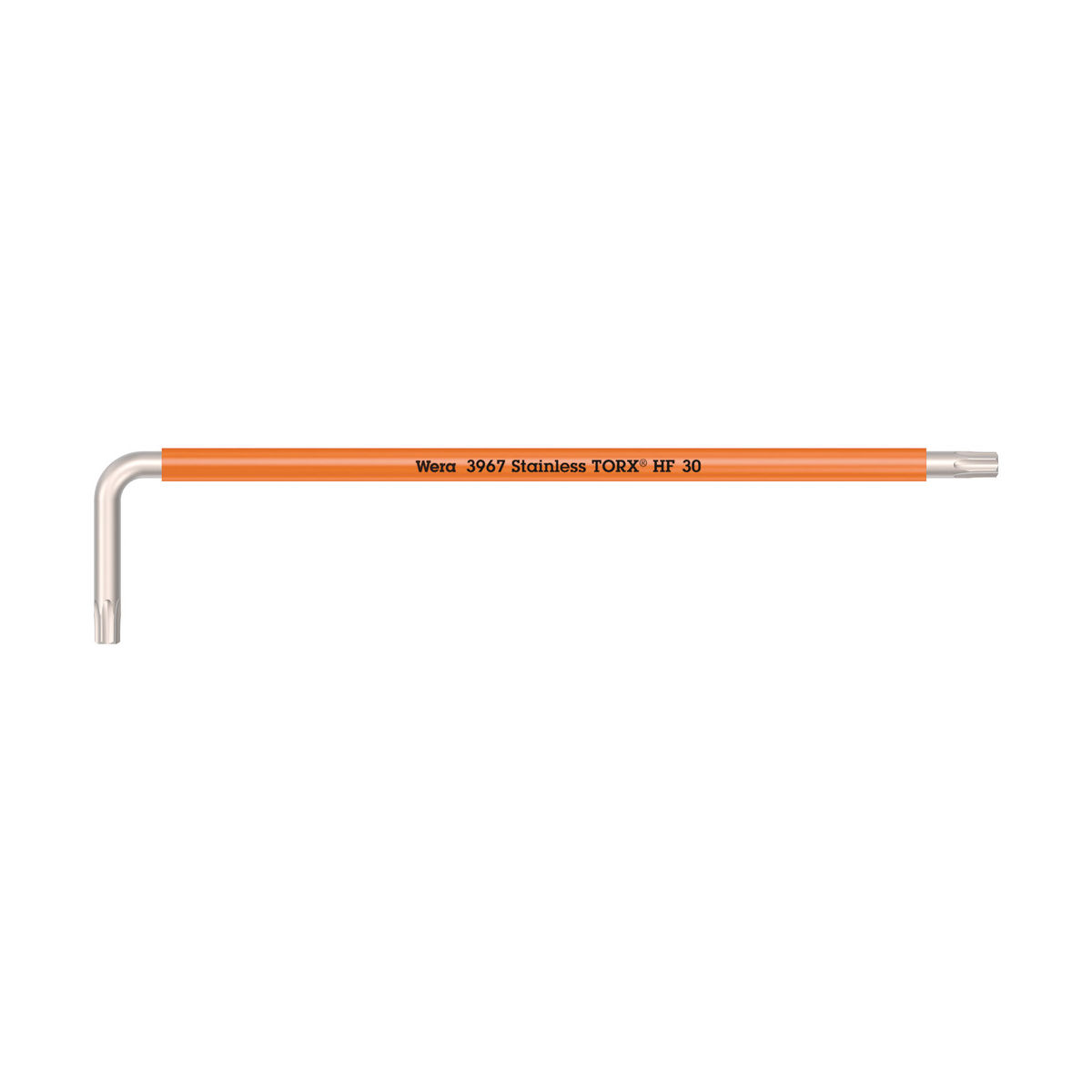 3967 SXL HF TORX® Winkelschlüssel Multicolour mit Haltefunktion, lang, Edelstahl, TX 30 x 195 mm