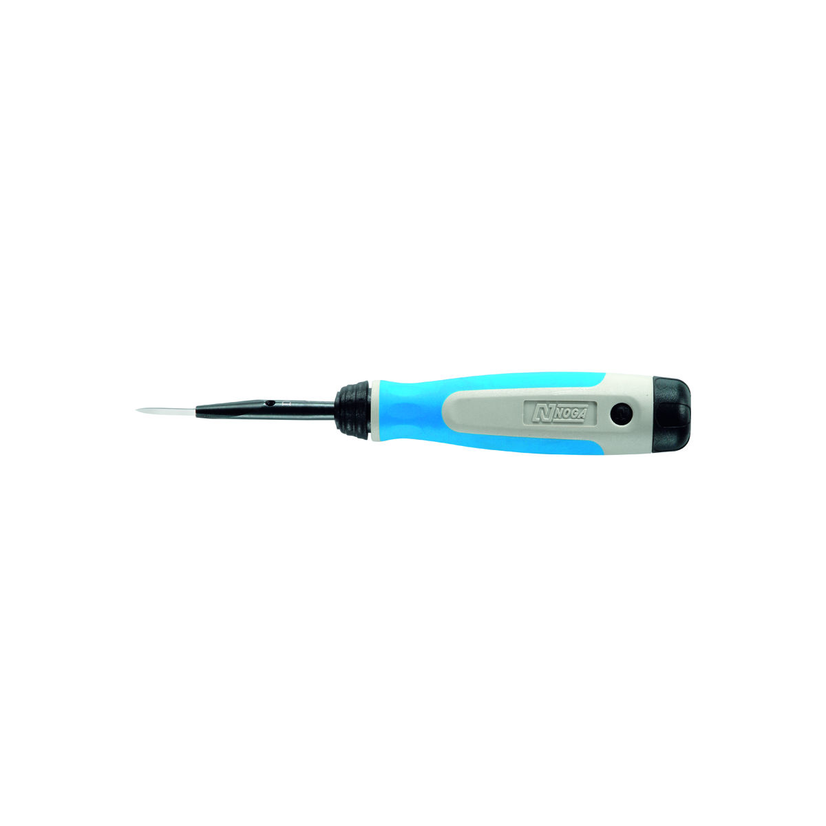 Mini-Schaber mit Teleskopschaft und Mini-Schaberklinge, gerade
