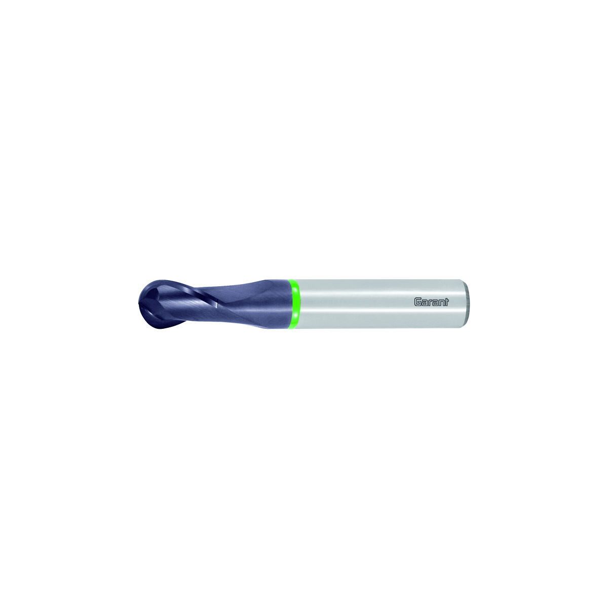 GARANT Master Steel VHM-Vollradiusfräser HPC, TiAlN, ⌀ f8 D C / D S : 0,1mm