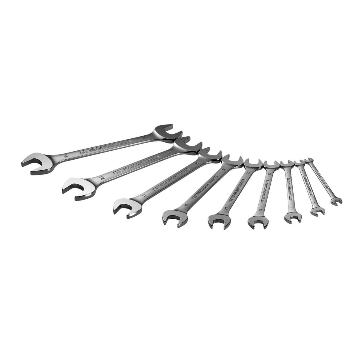 Maulschlüssel-Set, 9-teilig Karton