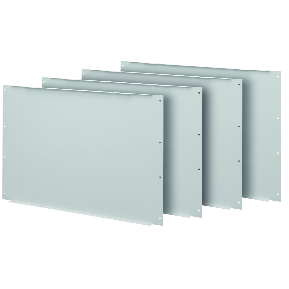 Seitenwand mehrteilig, Nutztiefe 1350 mm, passend für Regal Höhe: 2000mm