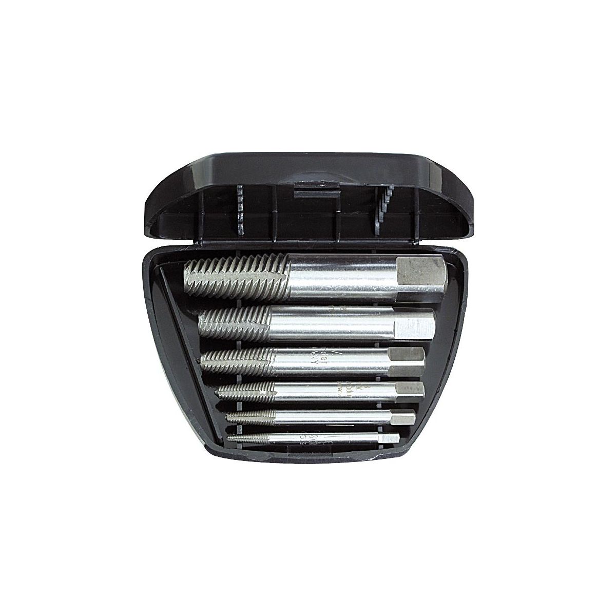 Schrauben-Ausdreher-Satz 6-teilig in Box „Hi Trac“, Typ: 6