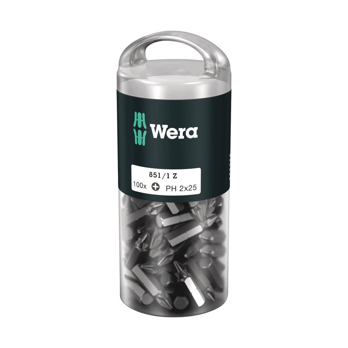 851/1 Z DIY 100 Bits, PH 2 x 25 mm, 100-teilig