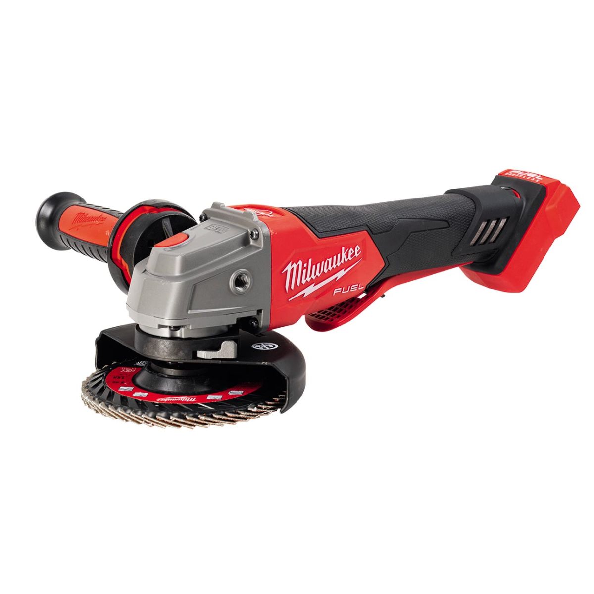 Milwaukee® Akku-Winkelschleifer 18V, für 125 mm Scheiben ⌀, ohne Akku, mit Kickbackstop, im Koffer