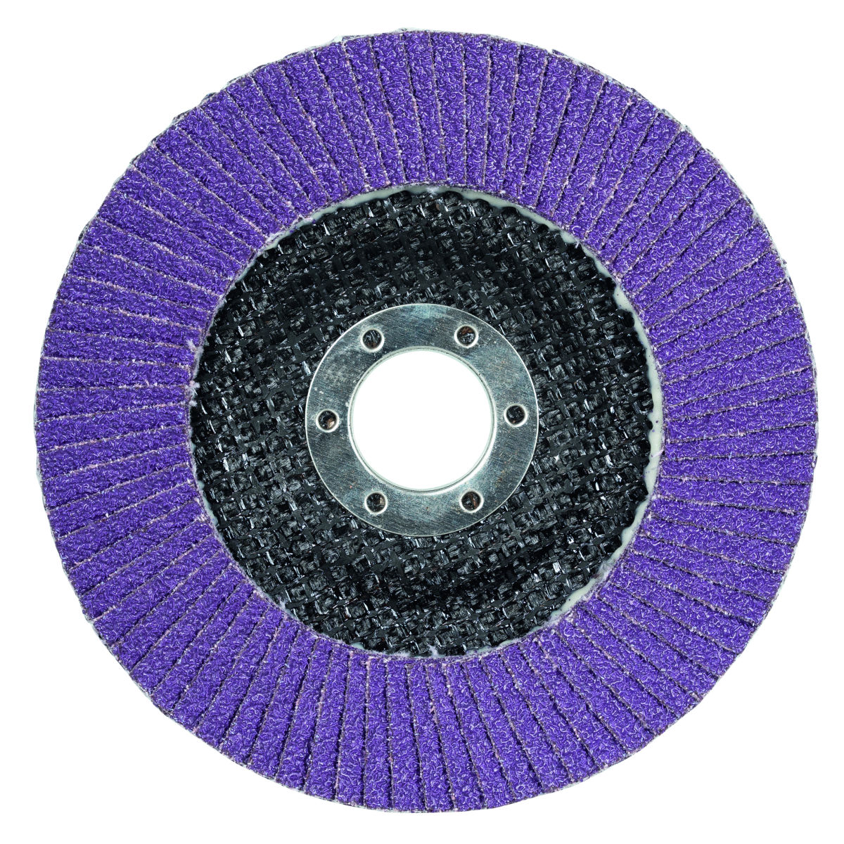 Fächerschleifscheibe 769F, Glasgewebeteller flach, ⌀ 125 mm, Körnung: 40