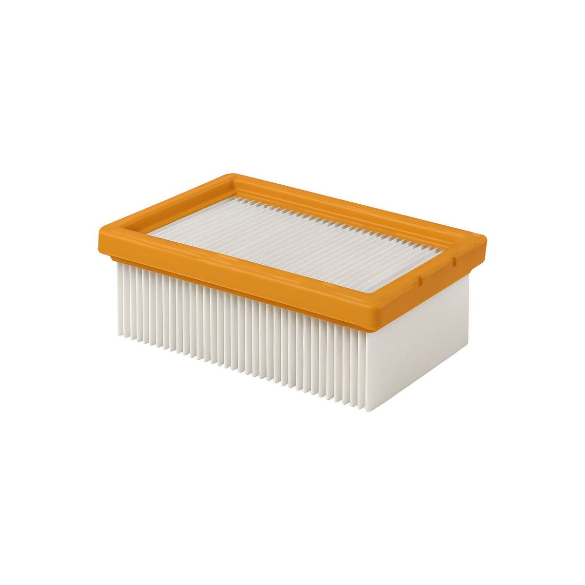 Flacher gefalteter HEPA-Filter für Staubsauger