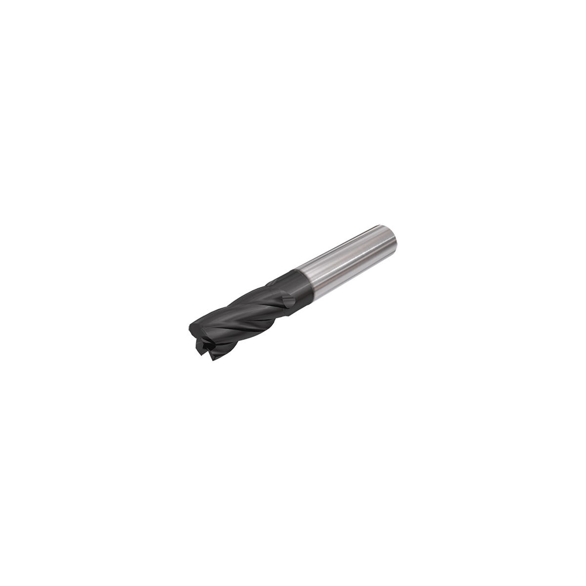 ECI-H4R 750-1.5/2.25W04CF IC900 4-Nuten-Schaftfräser mit 3xD-entlasteten Hälsen, unterschiedlicher Helix (35 & 37°) und variabler Teilung zur Ratterdämpfung