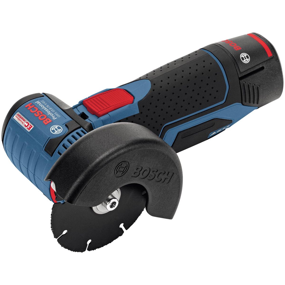 BOSCH Akku-Kleinwinkelschleifer 12V, für 76 mm Scheiben ⌀, M5 Schleifspindelgewinde