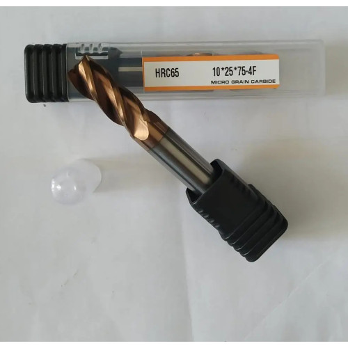 Фреза IN-CNC 10*25*75-4F кінцева монолітна твердосплавна