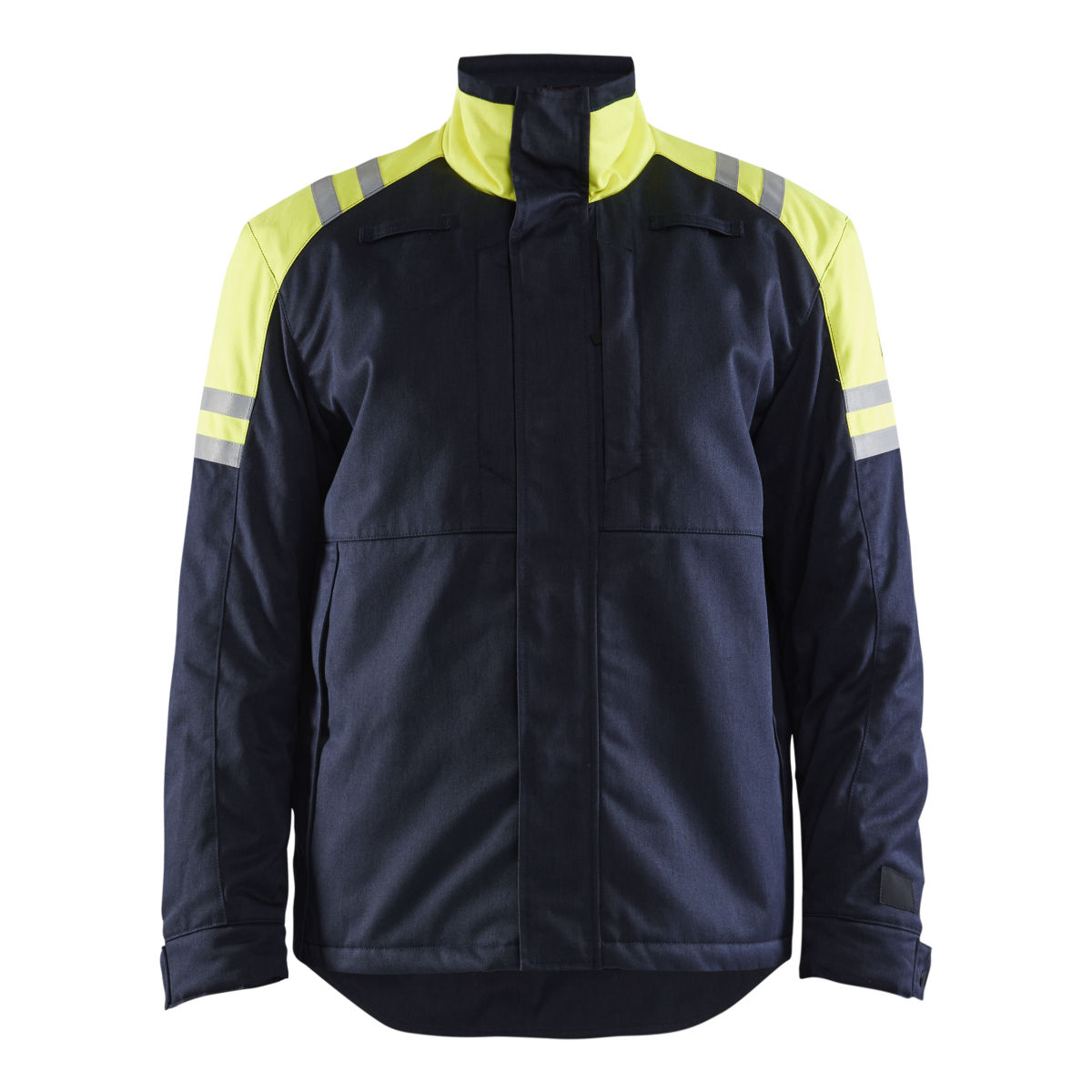 Winterjacke Inhärent Stahl Marineblau/ High Vis Gelb L, marineblau / high vis gelb