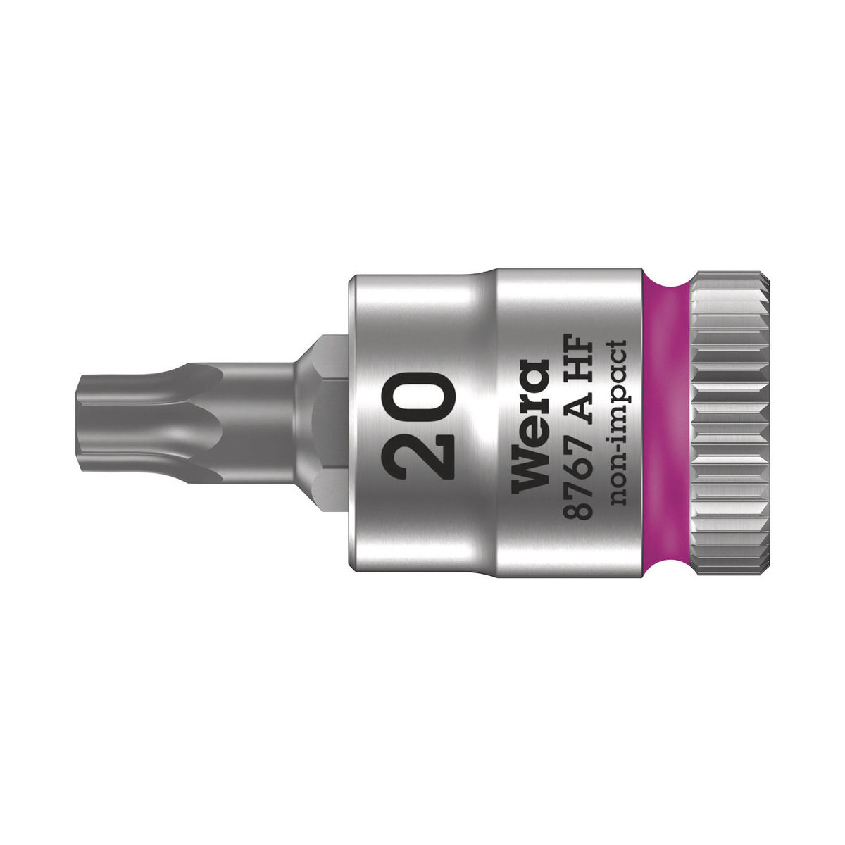 8767 A HF TORX® Zyklop Bitnuss mit 1/4″-Antrieb, mit Haltefunktion, TX 20 x 28 mm