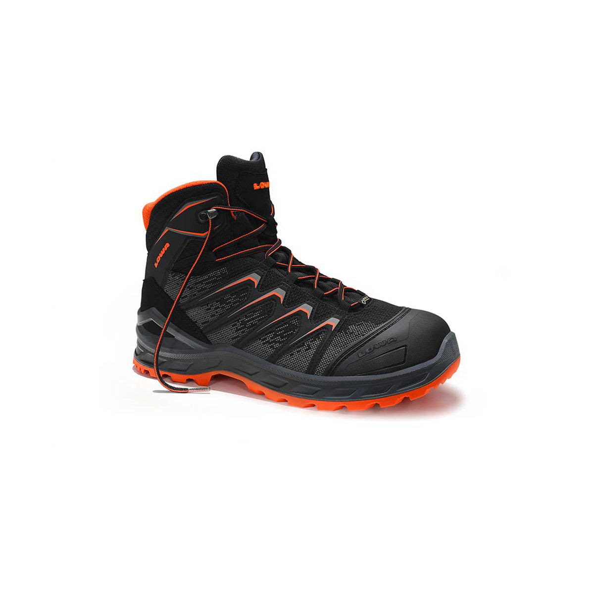 Sicherheitsschnürstiefel LARROX Work GTX® schwarz Mid S3, Größe 47