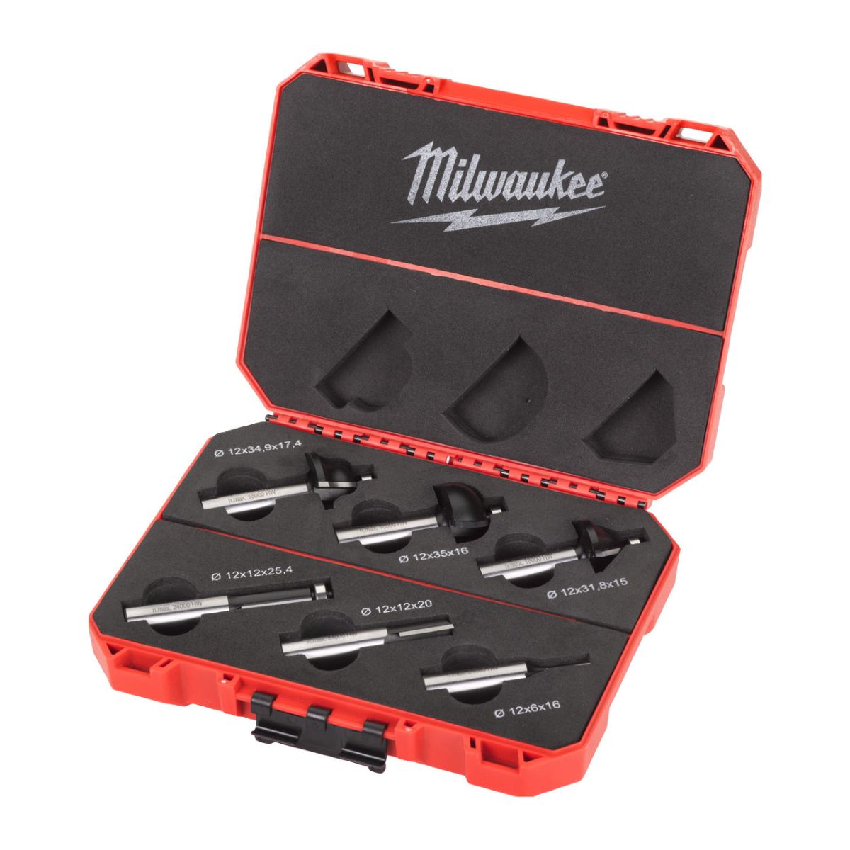 Fräsersatz für Oberfräsen 12 mm (6 pcs.)