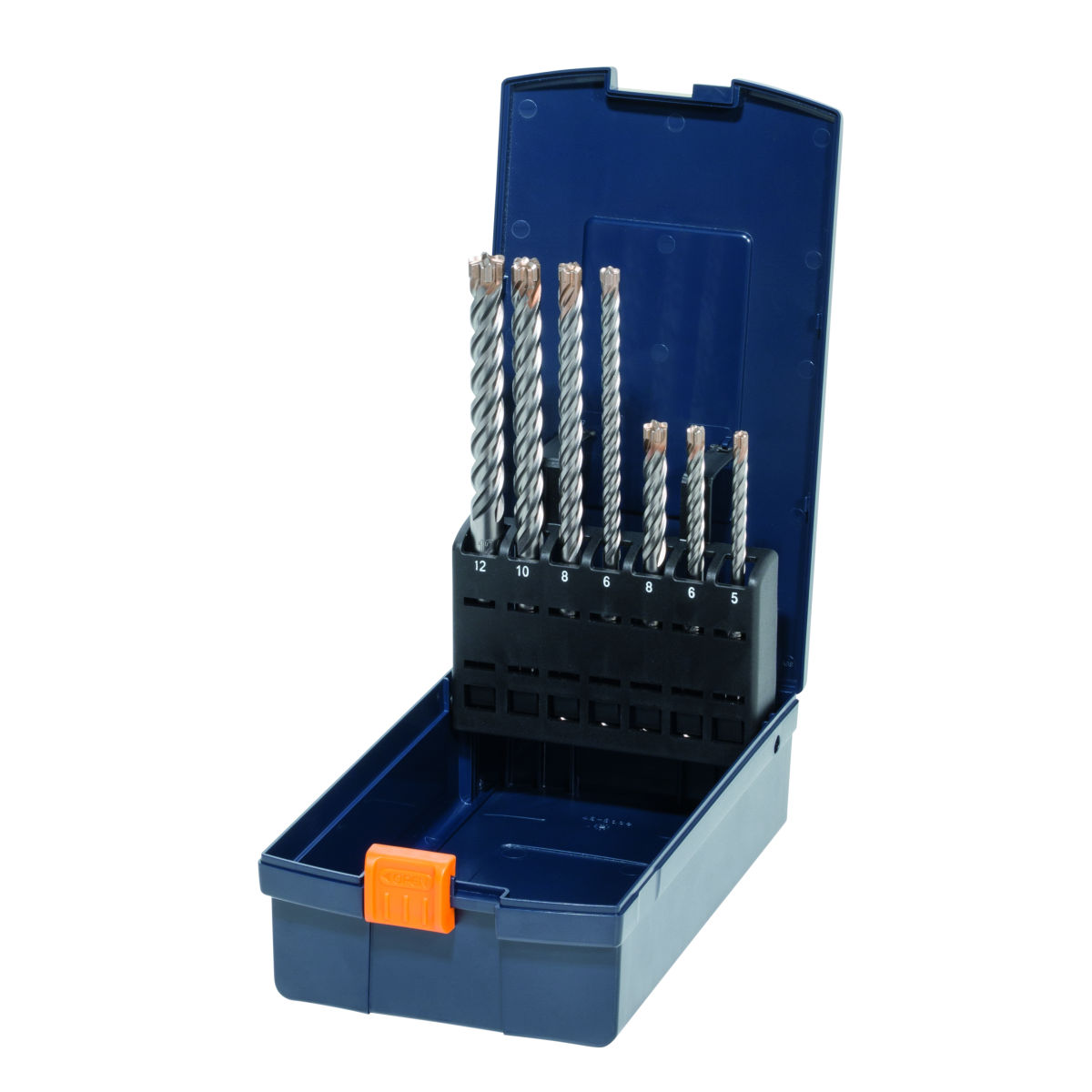Hartmetall-Hammerbohrer-Satz, ⌀: 5-12mm