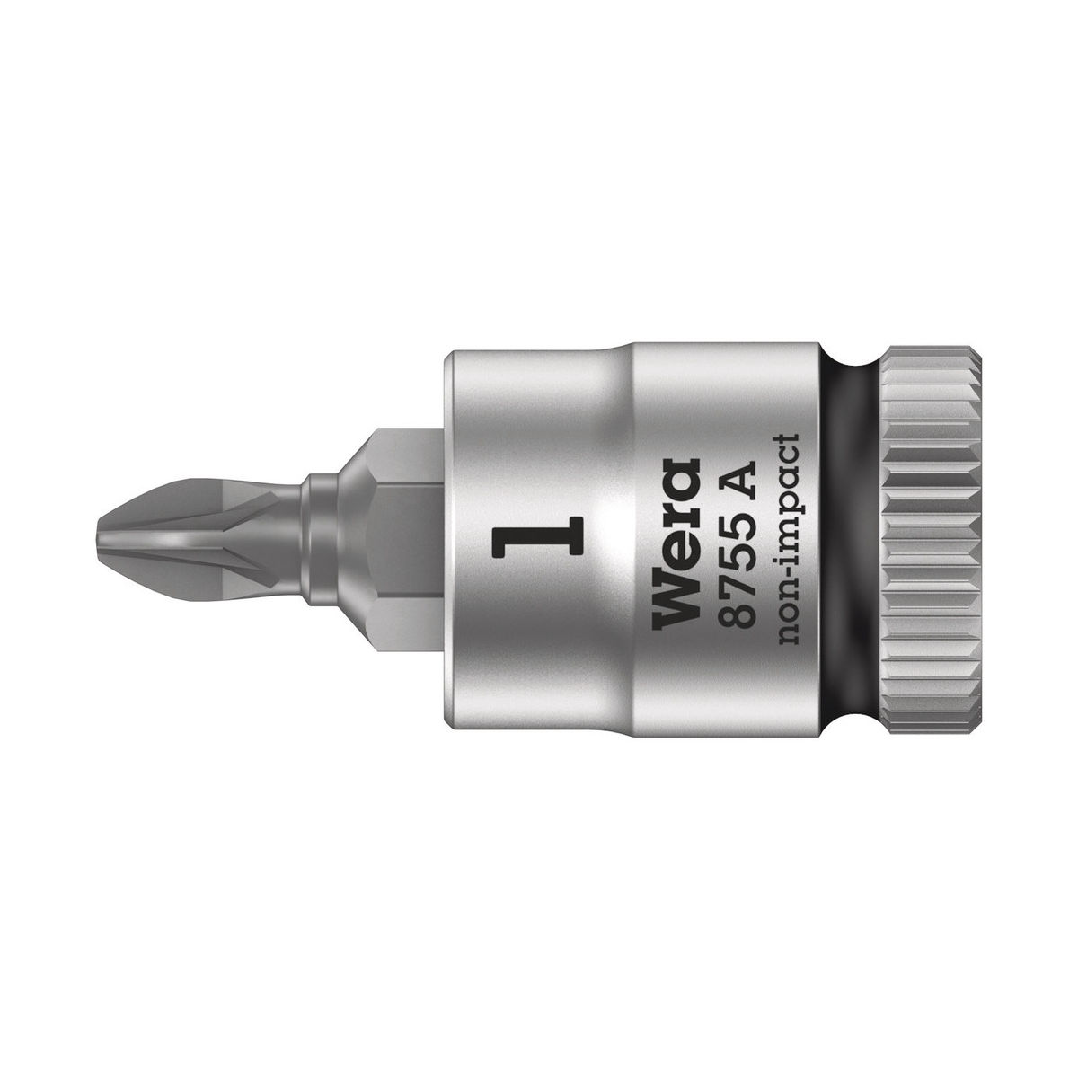 8755 A Pozidriv Zyklop Bitnuss mit 1/4″-Antrieb, PZ 1 x 28 mm