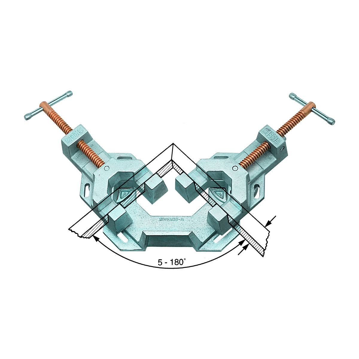 Verstellbarer Winkelspanner „SM10“