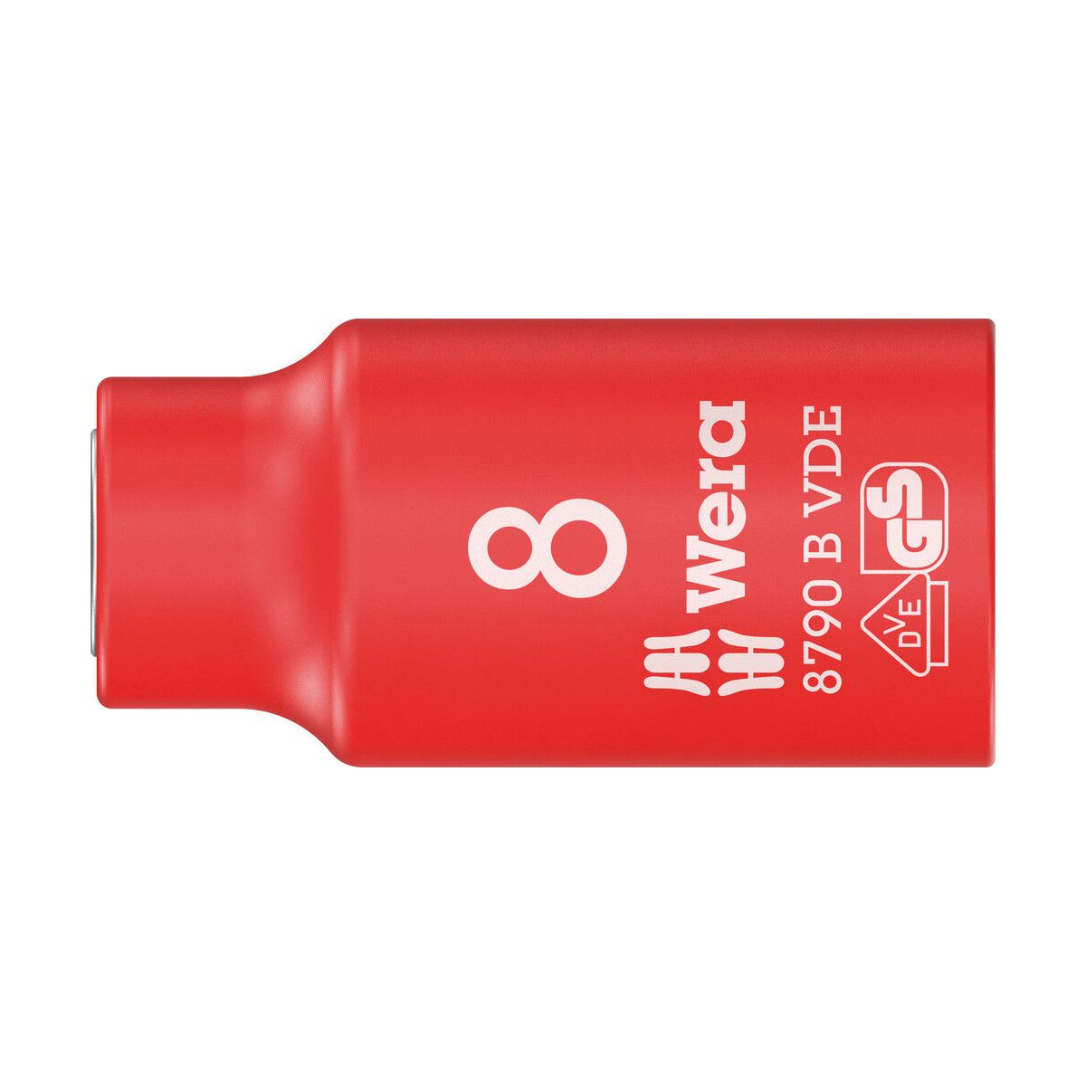 8790 B VDE Zyklop-Steckschlüsseleinsatz, isoliert, mit 3/8″-Antrieb, 8 x 46 mm