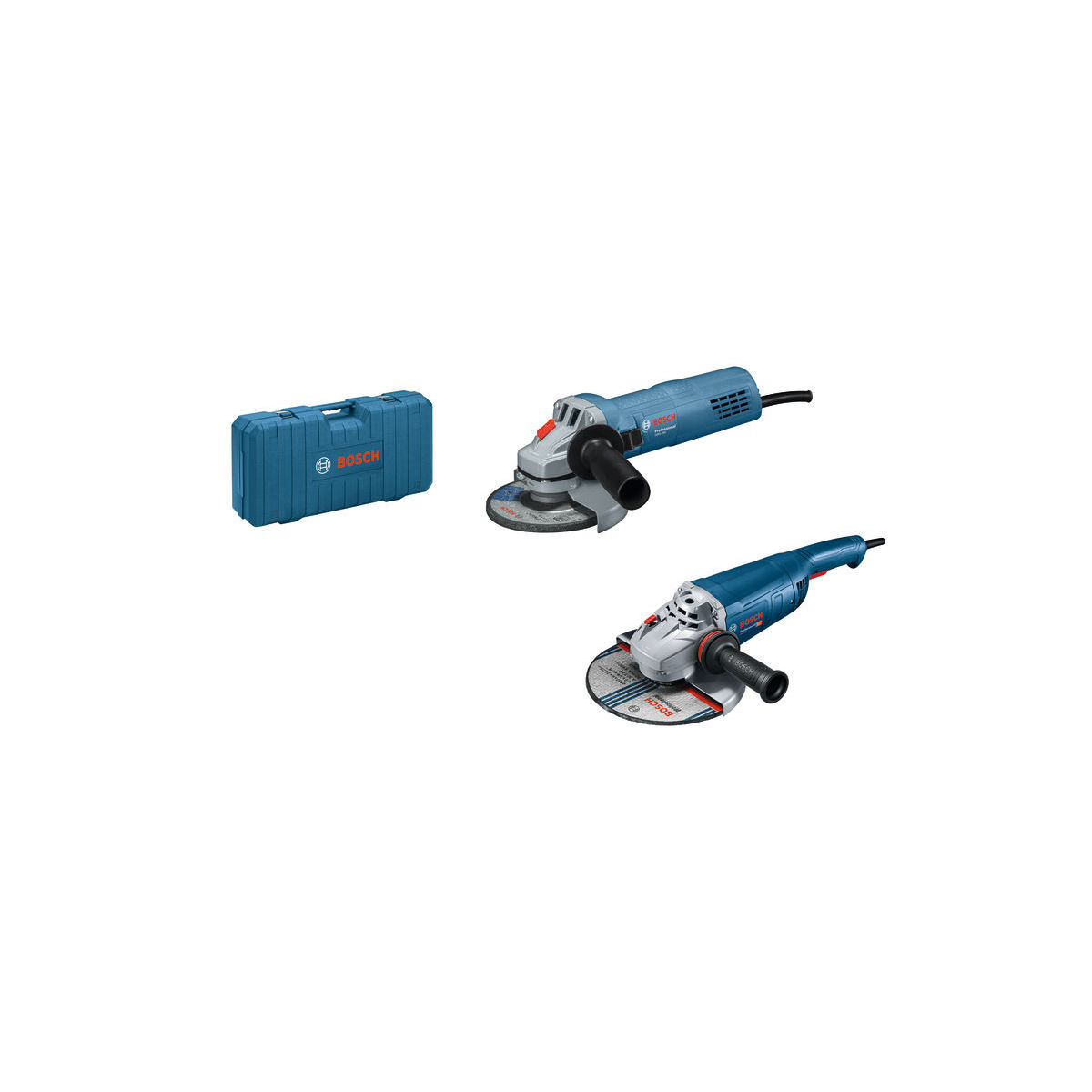 Combo Kit: 2-tlg. Winkelschleifer-Set: GWS 22-230 J + GWS 880 in Koffer