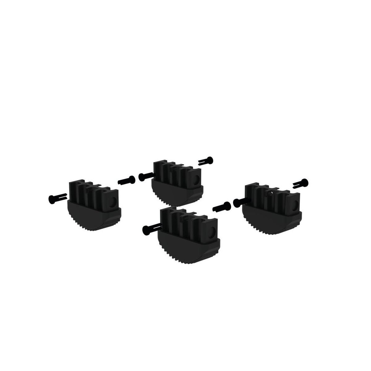 Innenschuh, elektrisch ableitfähig, für Leitern bis Baujahr 2004 73x25 mm