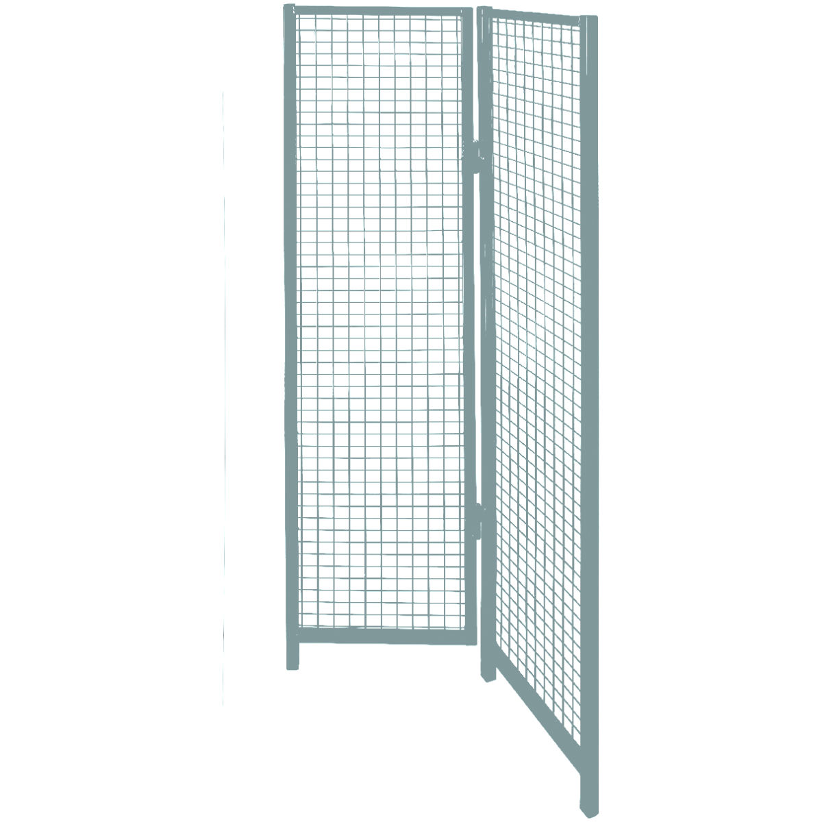 Trennwandsystem Vario-Element Gitter Höhe 2200 mm, Systemmaß: 500/500mm