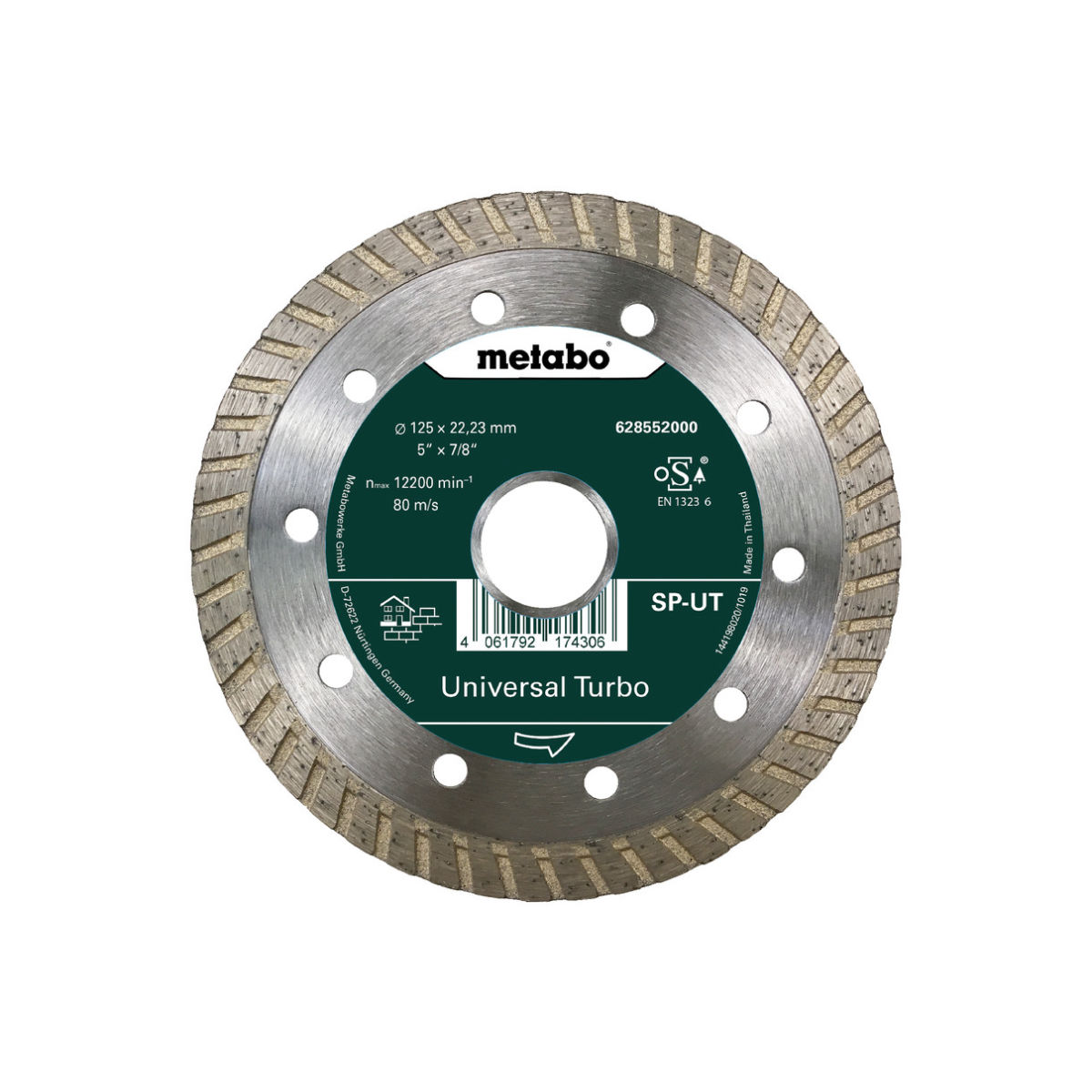 Diamanttrennscheibe SP - UT, 125x22,23 mm