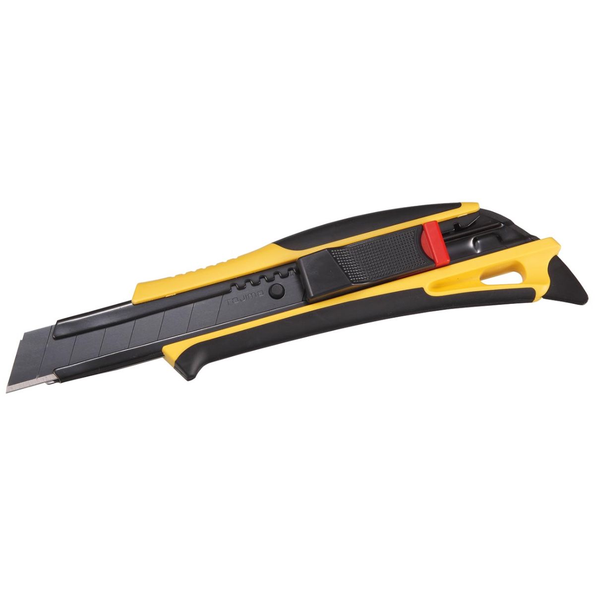 Sicherheits-Cuttermesser QuickBack™ mit 2K-Griff und Arbeitsspitze, mit 1 Abbrechklinge Razar Black, Klingenbreite: 18mm