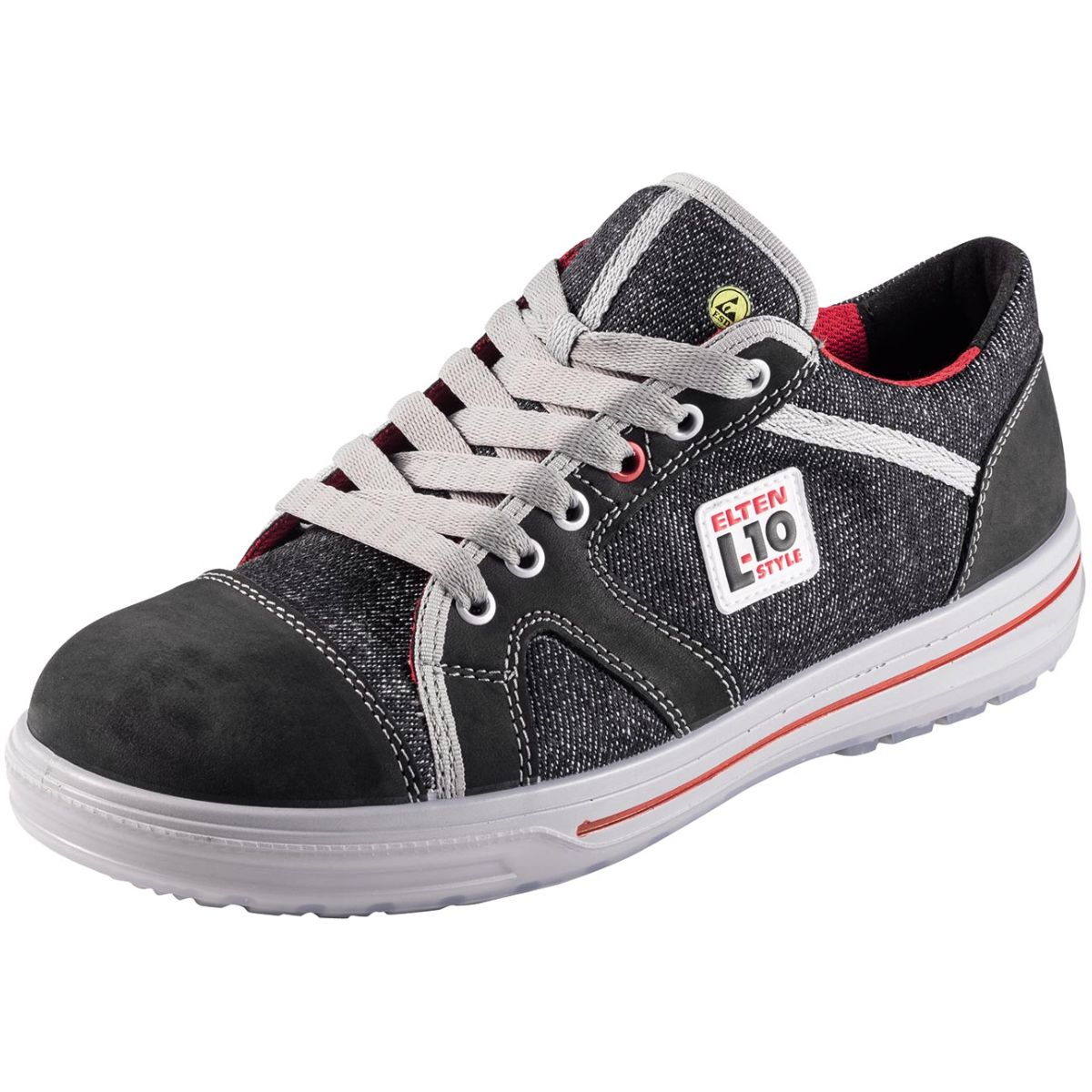 Halbschuh grau/schwarz SENSATION UP Low ESD, S3S, EU-Schuhgröße: 39