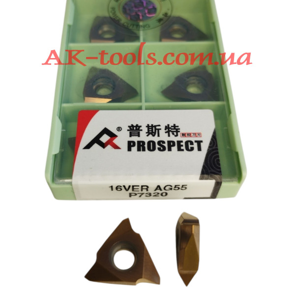 ER-різьбова пластина · 16VER AG55 P7320