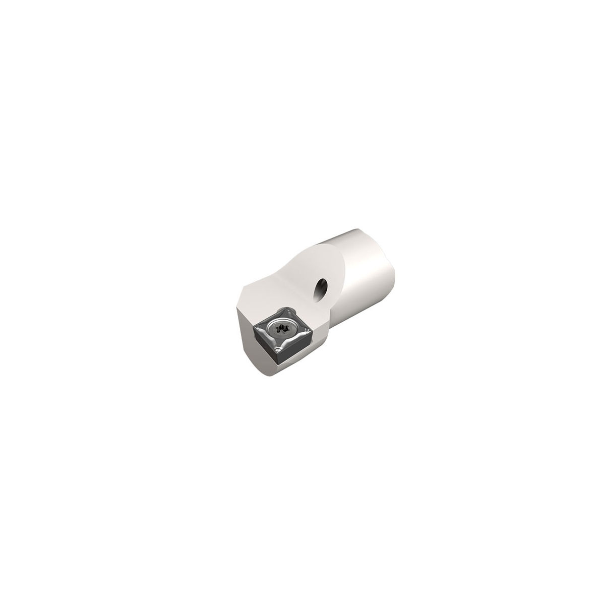 E-SCLCL 8-2 HEAD Auswechselbare Drehköpfe mit Schraubenklemmung für positive, rhombische 80°-WSPs mit 7° Freiwinkel, zur Klemmung auf einen Hartmetallschaft