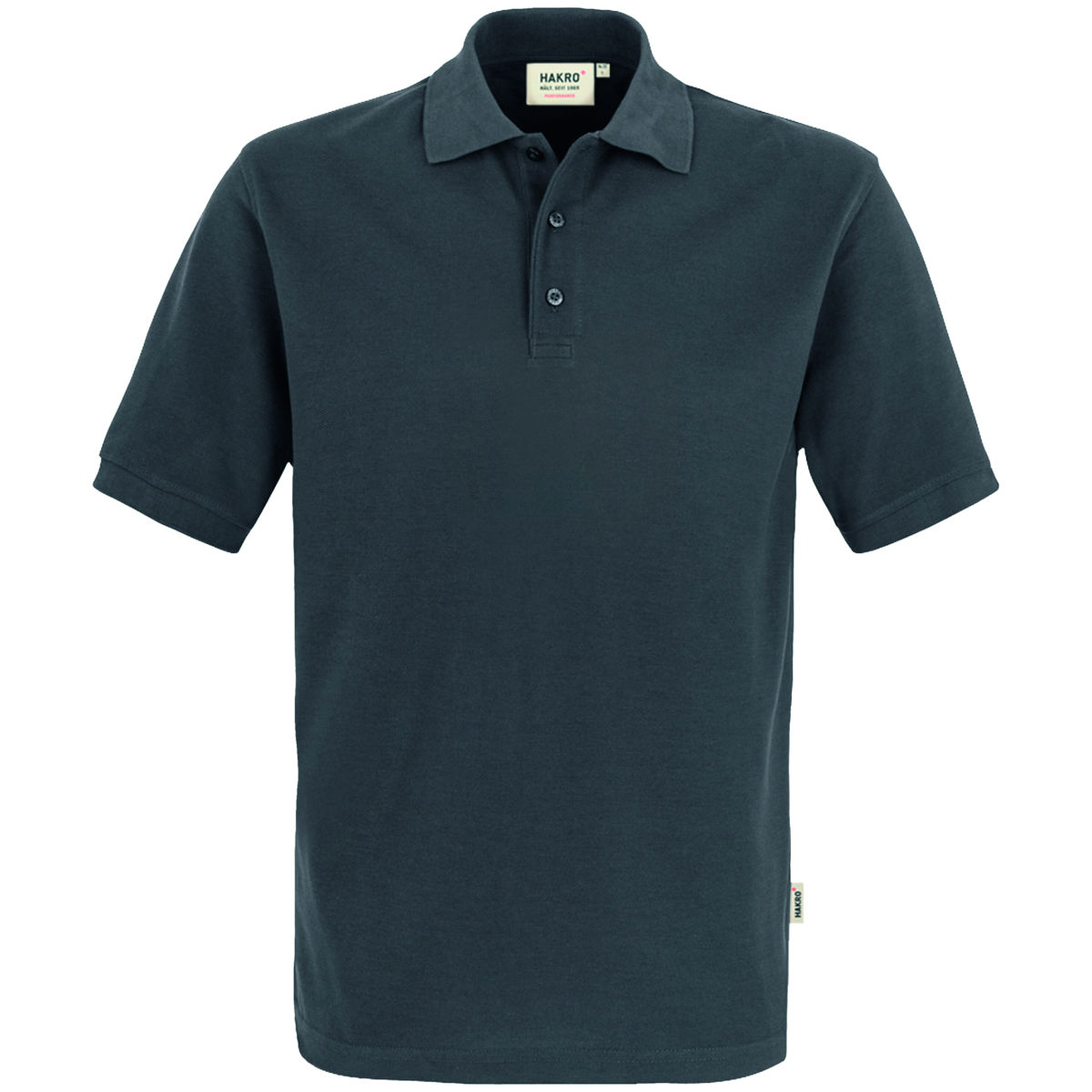 Polo-Shirt Mikralinar®, anthrazit, Unisex-Größe: S