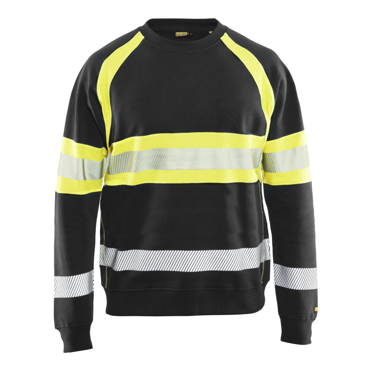 High Vis Sweater Schwarz/Gelb XL, schwarz / gelb