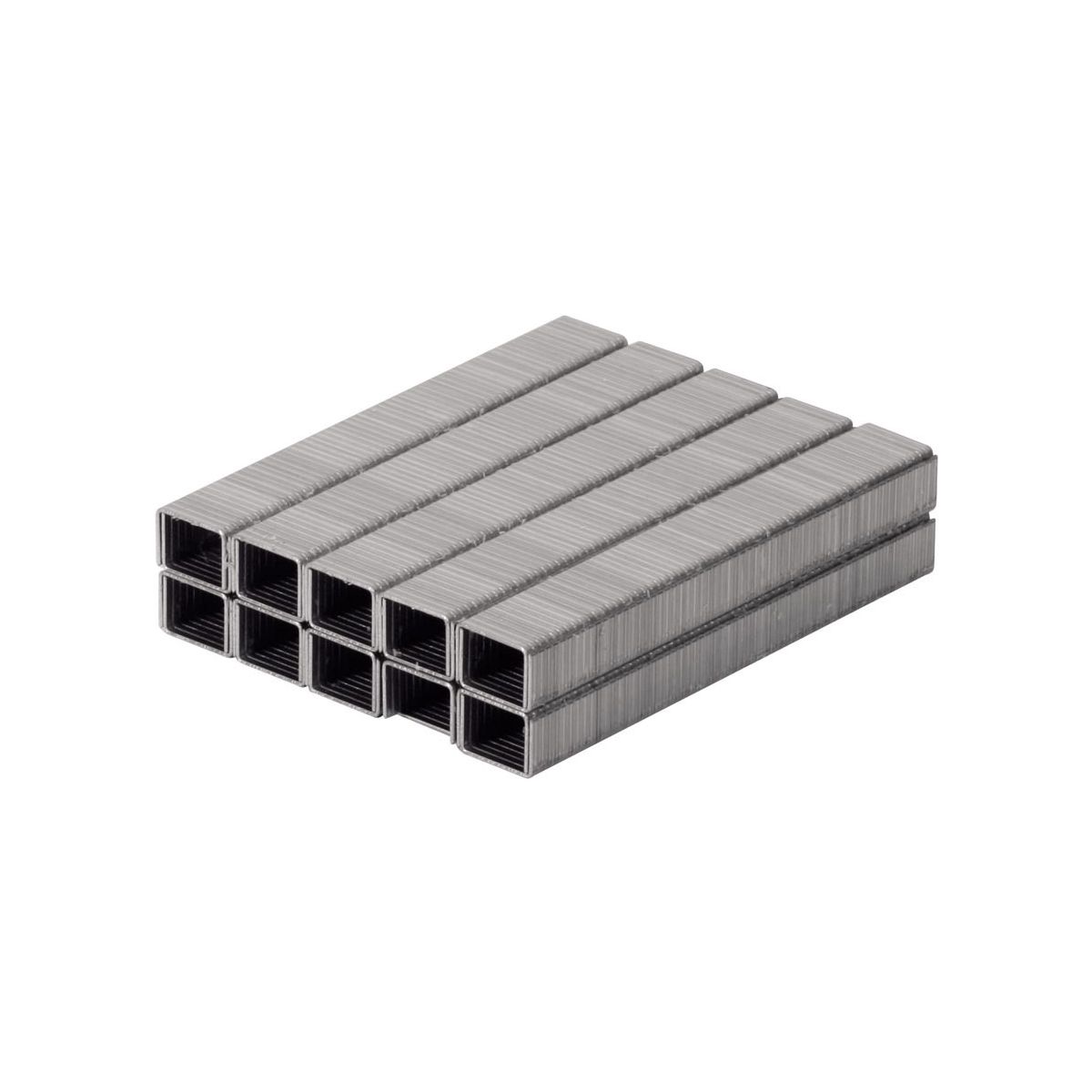 Flachdrahtklammern-Set 1200- bzw. 600-teilig, Typ D, maximale Eintreibtiefe Klammer: 6mm