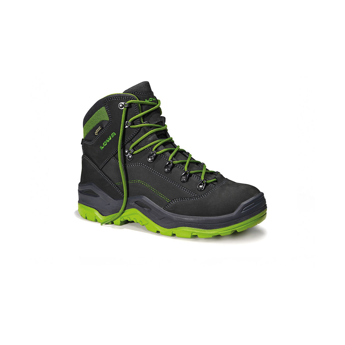 Sicherheitsschnürstiefel RENEGADE Work GTX® grün Mid S3S WR, Größe 39