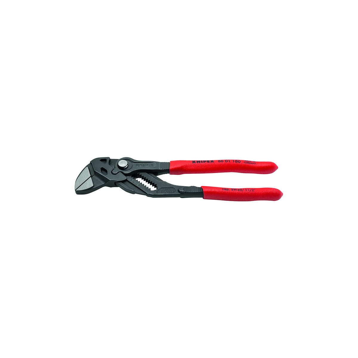 Zangenschlüssel, ganze Länge: 180mm