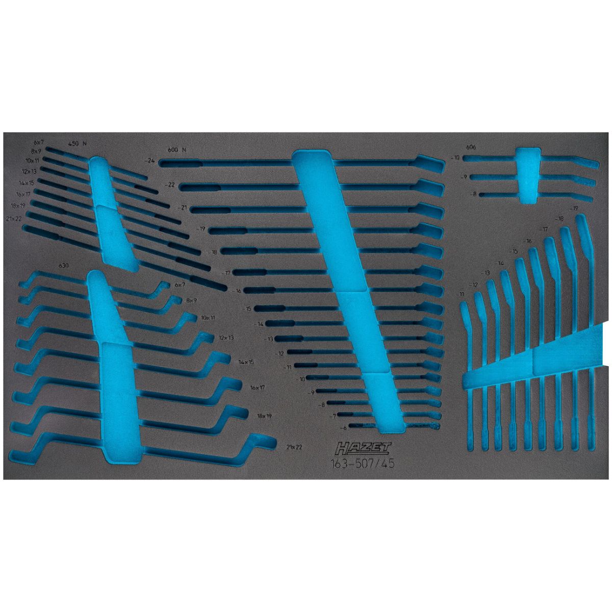 2-Komponenten Weichschaumeinlage ∙ L x B: 691 mm x 392 mm