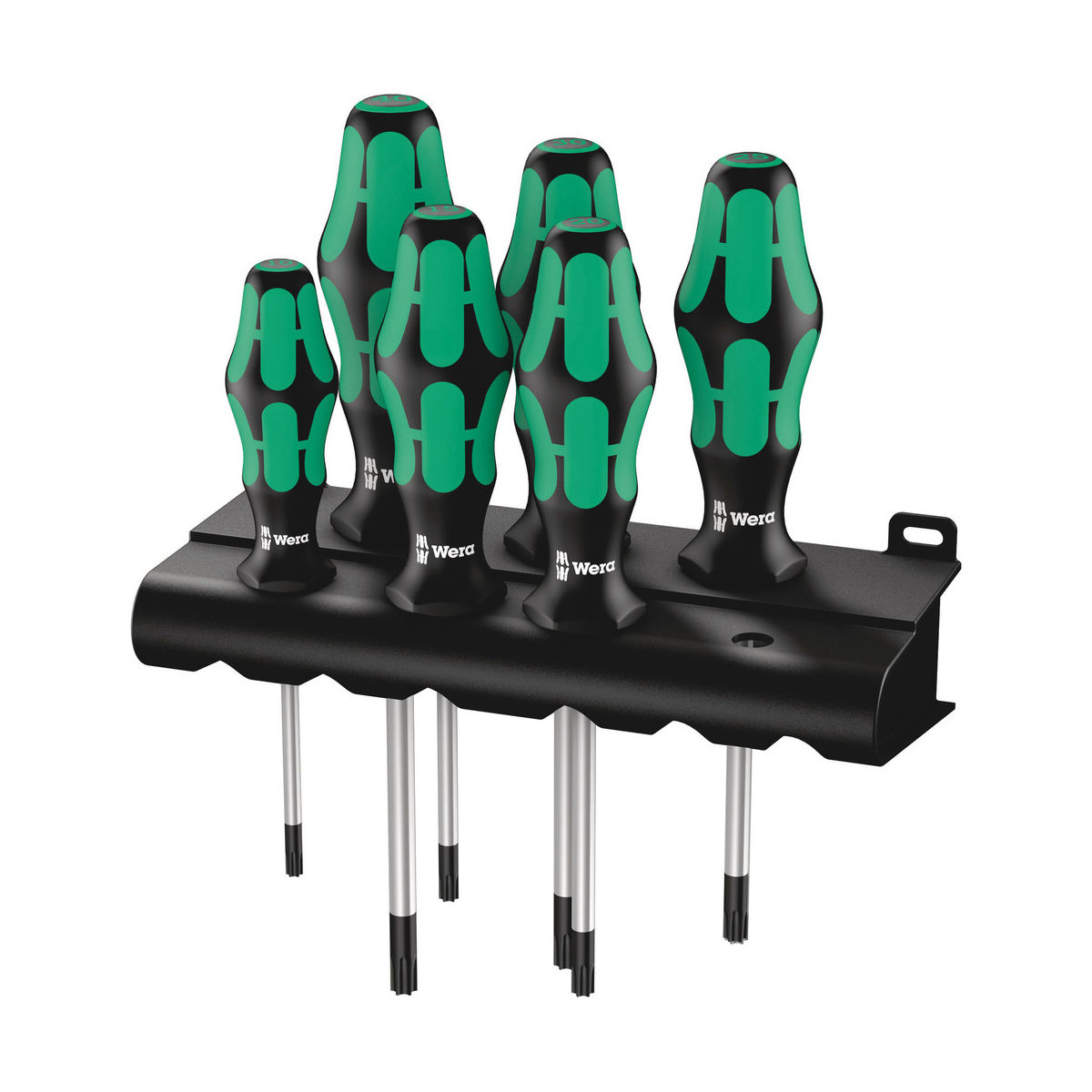367/6 TORX® Schraubendrehersatz Kraftform Plus TORX® + Rack, 6-teilig