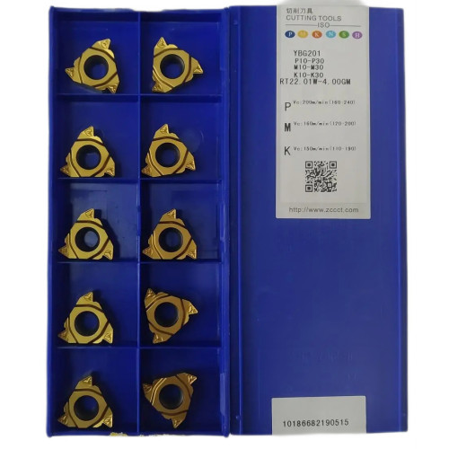 ZCC-CT RT22.01W-4.00 GM YBG201 пластина різьбова твердосплавна, метрична різьба повний профіль 60°
