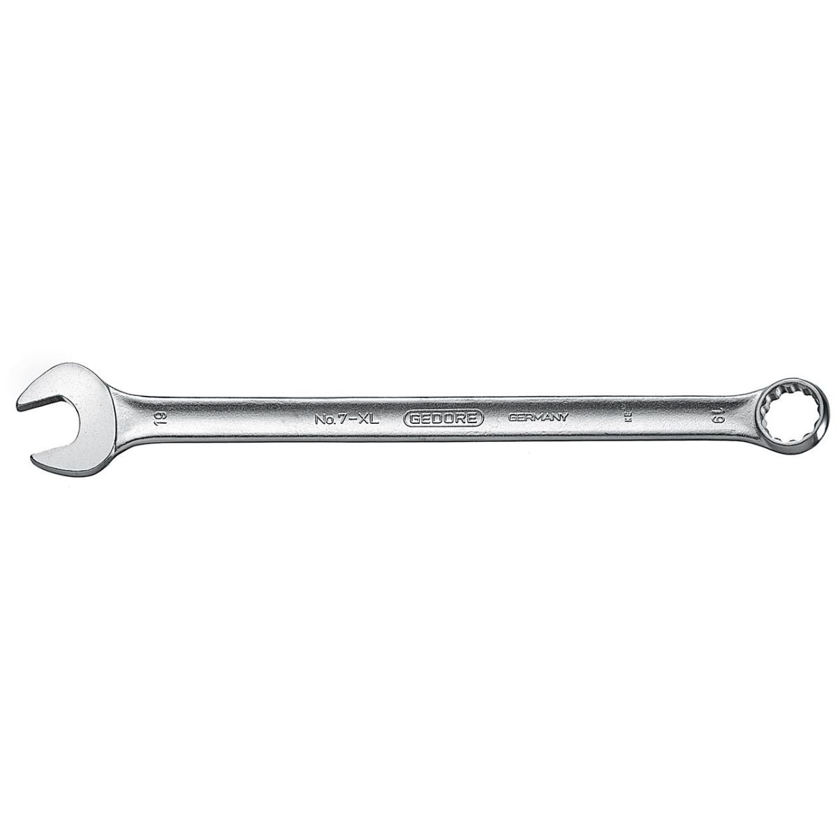 Ringmaulschlüssel, extra lange Ausführung, Schlüsselweite: 7mm