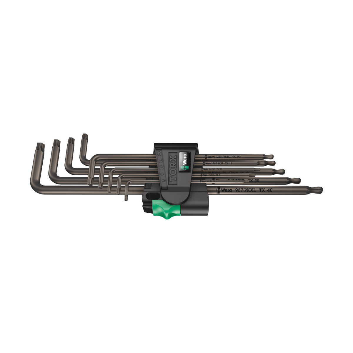 967/9 TX XL 1 TORX® Winkelschlüsselsatz, lang, 9-teilig