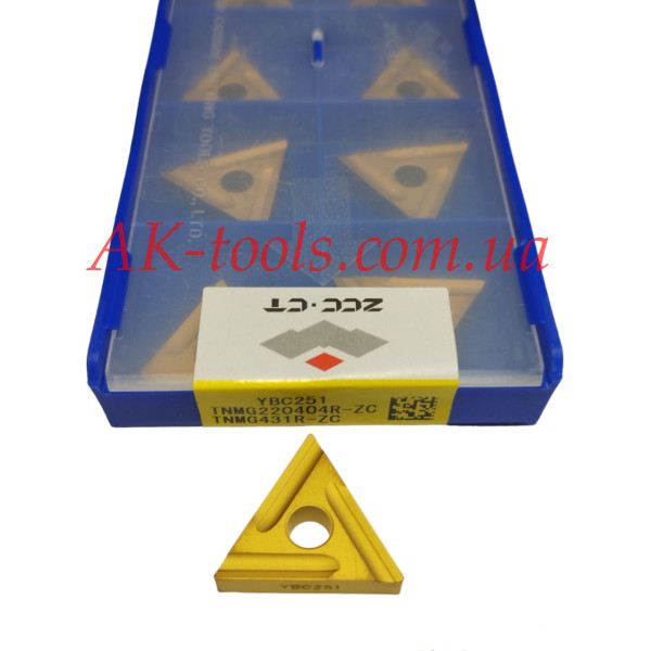 60° TNMG+TCMT · TNMG220404R-ZC YBC251 ZCC Original