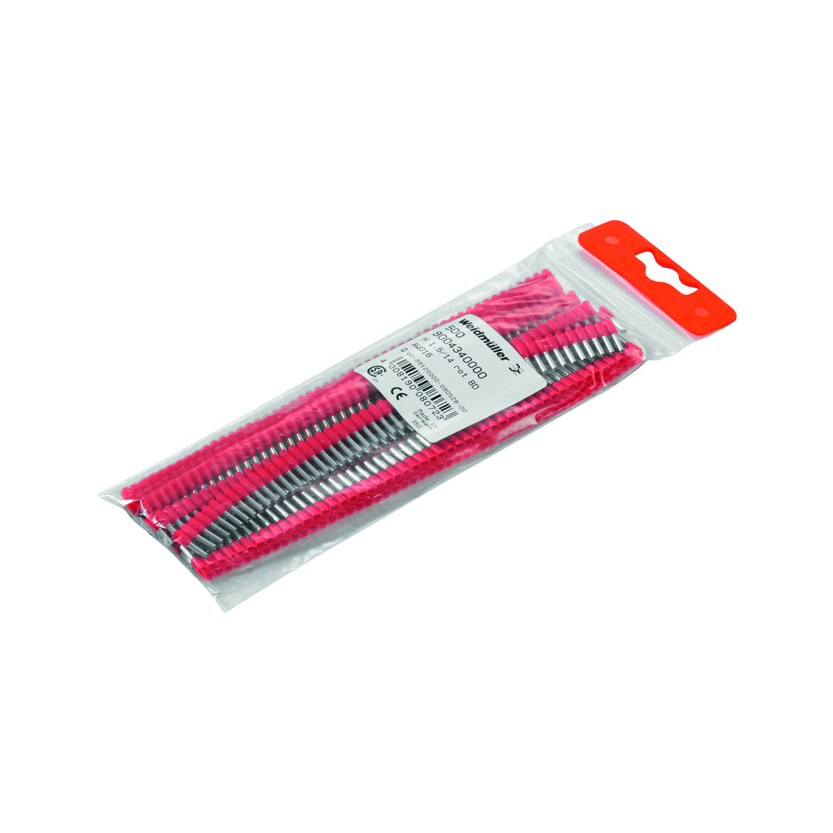 Aderendhülsen-Set, für Leiterquerschnitt: 0,5mm 2
