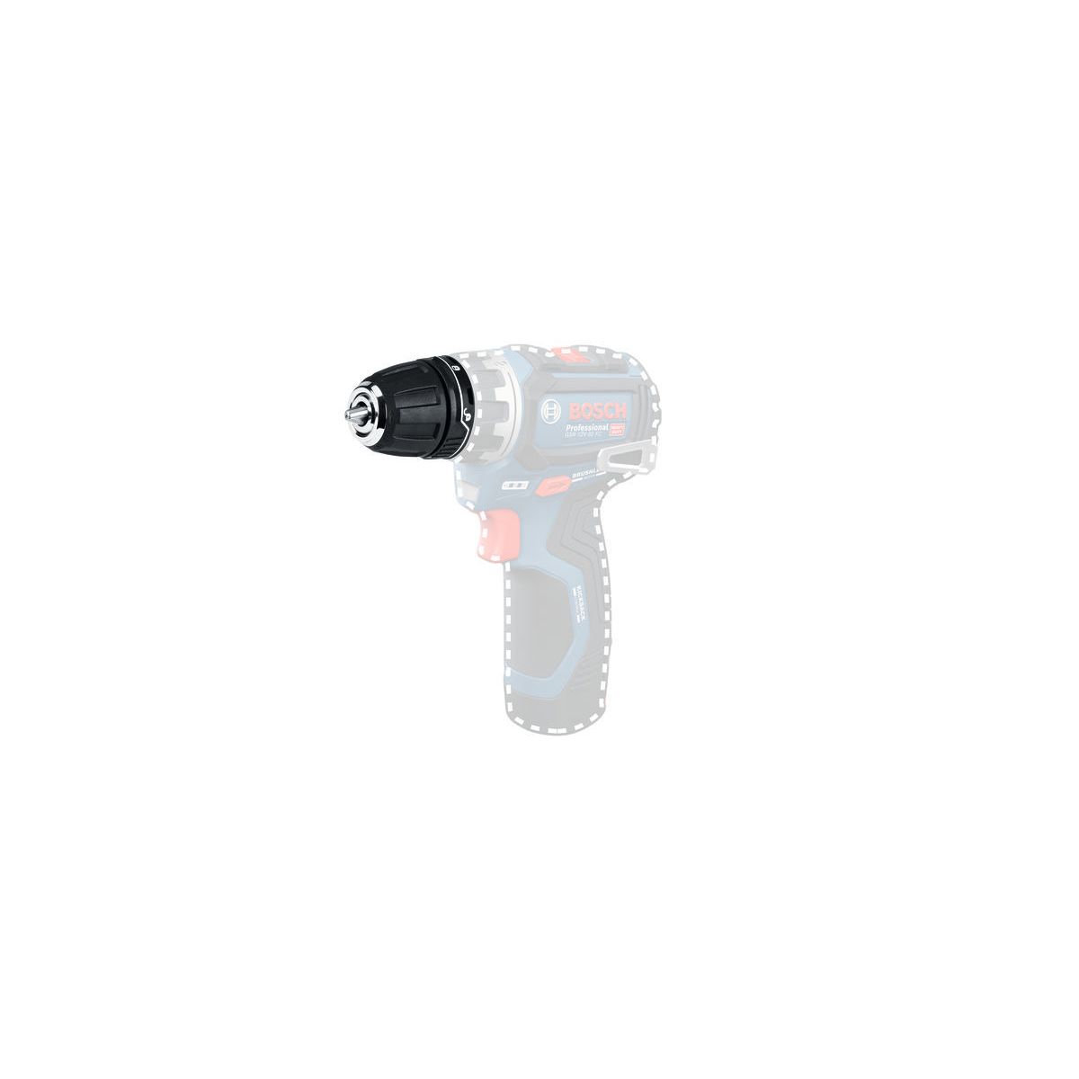 FlexiClick-Aufsatz GFA 12-B, 10 mm-Auto-Lock-Bohrfutter