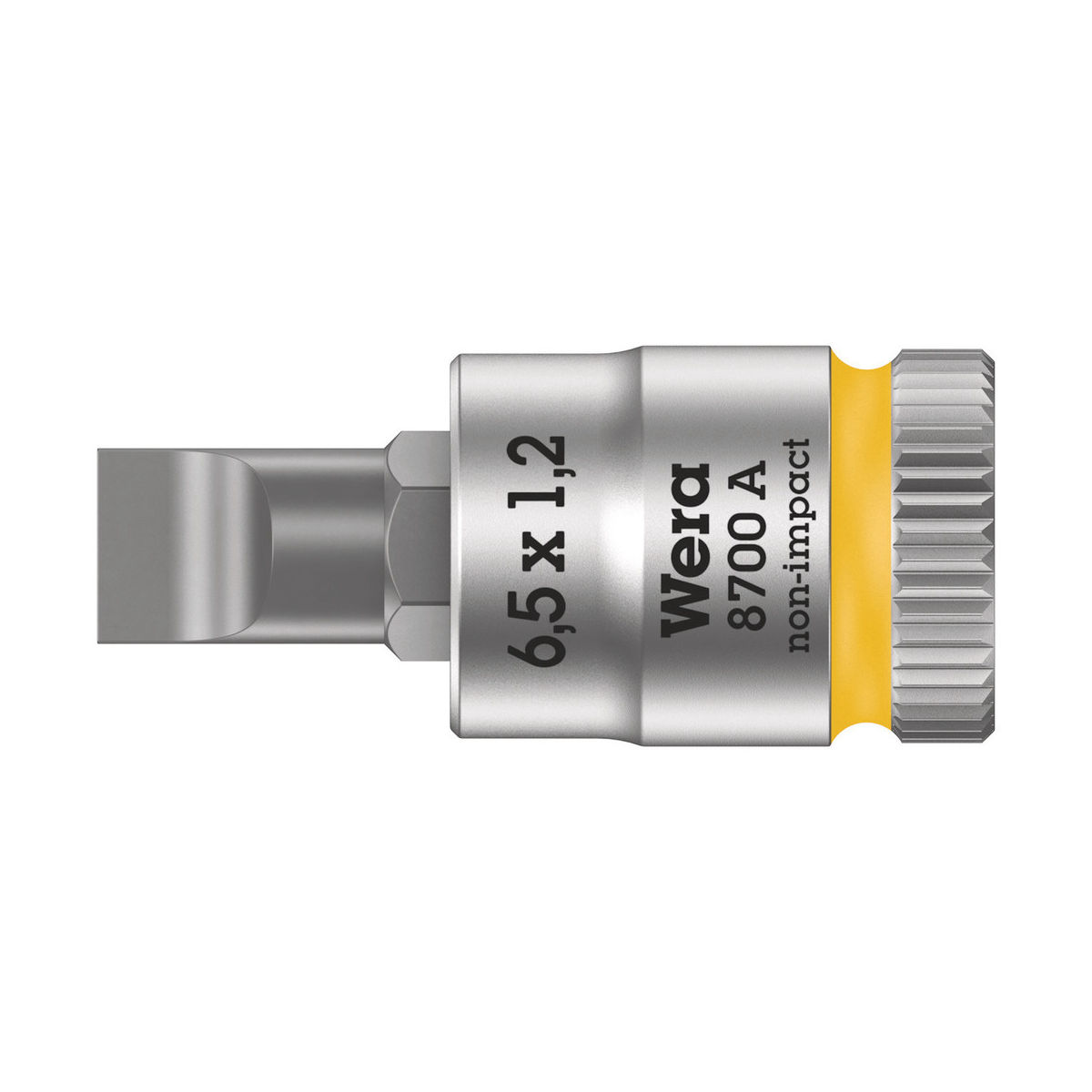 8700 A FL Schlitzschrauben Zyklop Bitnuss mit 1/4″-Antrieb, 1,2 x 6,5 x 28 mm